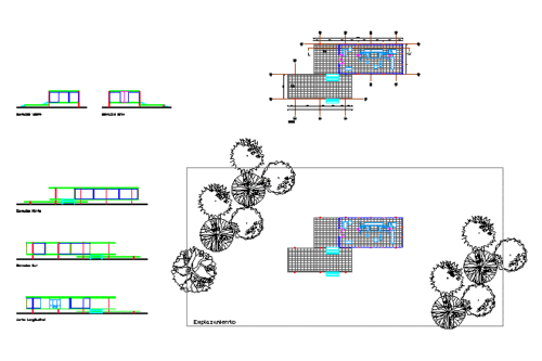 Proyecto Casa Farnsworth en AutoCAD: Descarga Gratis