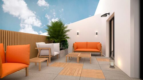 Incorpora muebles cómodos y funcionales