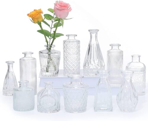 5 jarrones pequeños de cristal ideales para decorar tu hogar 5 jarrones pequeños de cristal ideales para decorar tu hogar