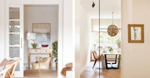 20 ideas ingeniosas de puertas correderas para tu pasillo