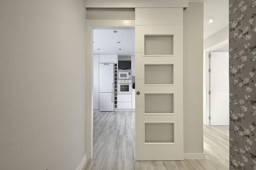 Puertas correderas de metal: