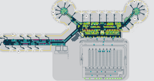 Guía de Mapas del Aeropuerto Internacional de Tocumen Dimensiones físicas
